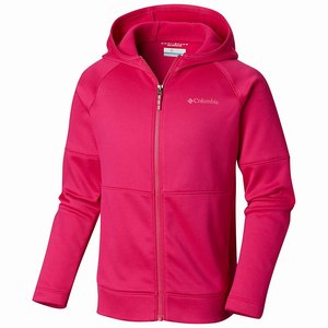 Columbia Everyday Easy™ Full Zip Skinna Jacka Pojkar Rosa (JSOVZ0941)